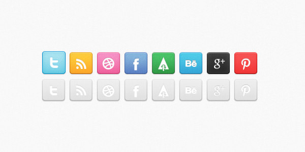 Social Media Icon Set 04