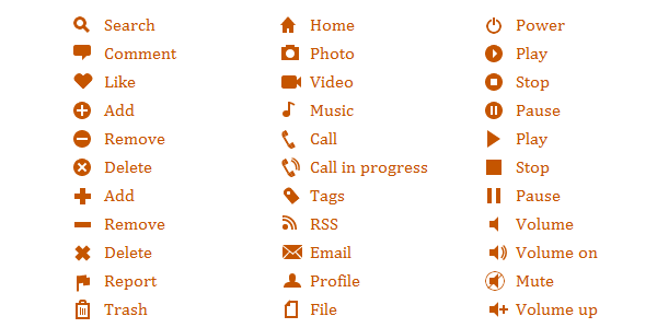 Neat Social Media Icons in Pure CSS 03