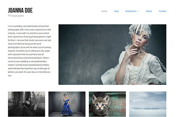 Responsive and Clean Free WordPress Themes 02