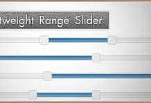 Lightweight jQuery Range Slider. noUiSlider
