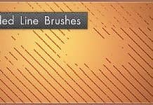 Photoshop Eroded Line Brushes