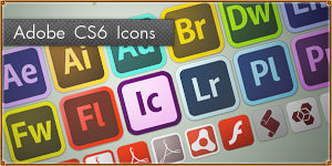 Adobe CS6 Master Collection Icons
