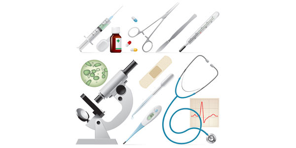  High Quality Free Medical Icons Set Medical supplies Icon Vector