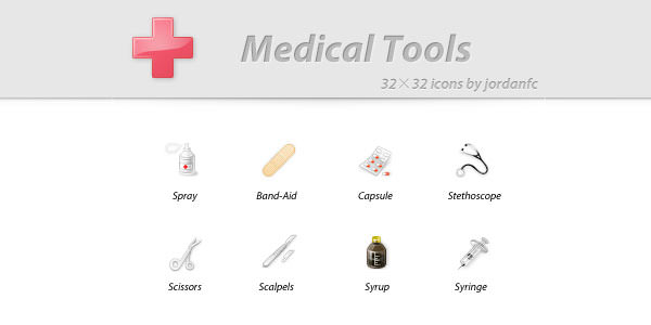  High Quality Free Medical Icons Set Influenza Icons