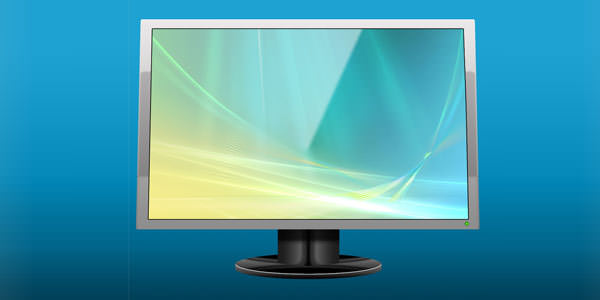 Computer and TV LCD-LED Display Templates [PSD] LCD Screen PSD Template