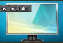 Computer and TV LCD-LED Display Templates [PSD]