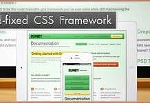 Fluid-fixed 960 Grid CSS Framework. Gumby