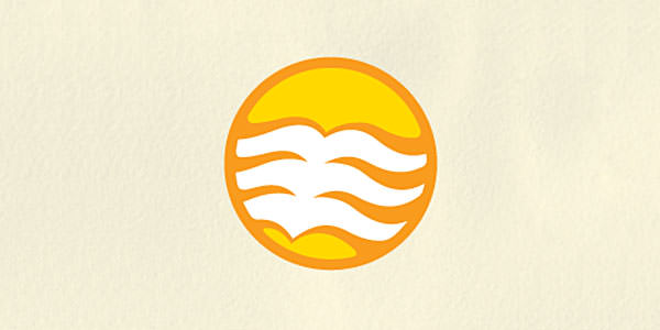 Creative Logo Designs with Sun for Inspirations White sands