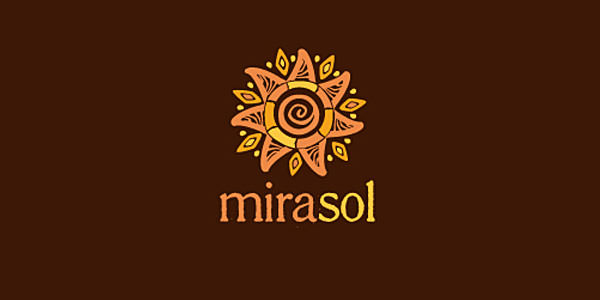 Creative Logo Designs with Sun for Inspirations Mirasol