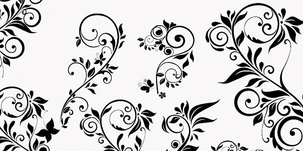 High quality Photoshop Floral Brushes 20