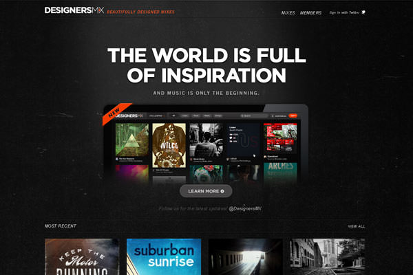 Creative Dark Website Designs for Inspiration Vol1 07