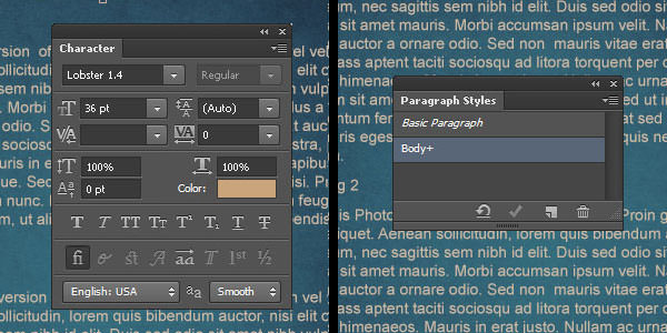 Creative Adobe Photoshop CS6 Tutorials and Tips Type Styles