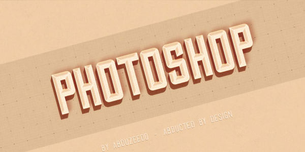 Creative Adobe Photoshop CS6 Tutorials and Tips Hipster Text Effect