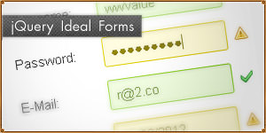 jQuery Ideal Forms for Responsivity and form Validation