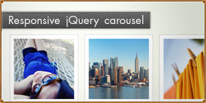 Create attractive circular and responsive carousel with jQuery CarouFredSel