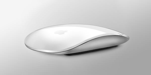 Detailed Computer Mouse. Photoshop Templates and Tutorials [PSD]. Modern, Glossy Mouse Icon