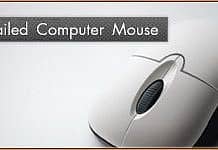 Detailed Computer Mouse. Photoshop Templates, Tutorials [PSD]