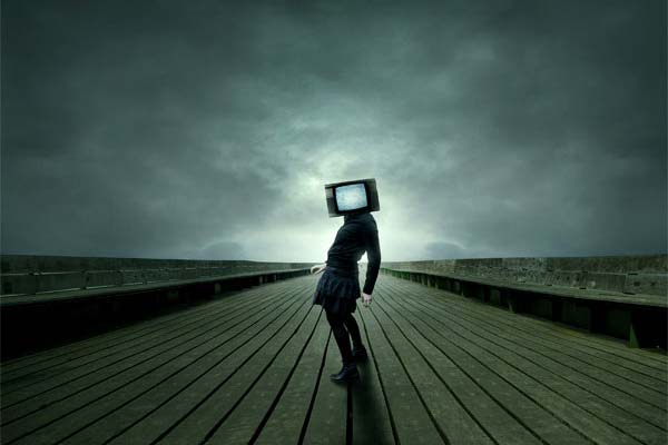 Surreal Abstract Artwork with Photoshop. Tutorials. Creating a Dark and Mysterious TV-Head Scene