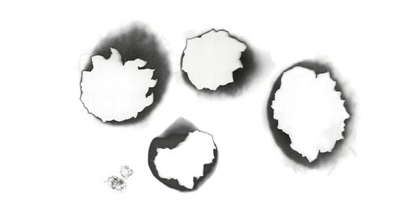 Burned Paper Edges. Photoshop Brushes. Balambao Brush Set 1