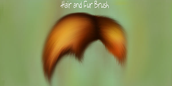 Fur and Hair Photoshop Brushes. Hair and fur Brush
