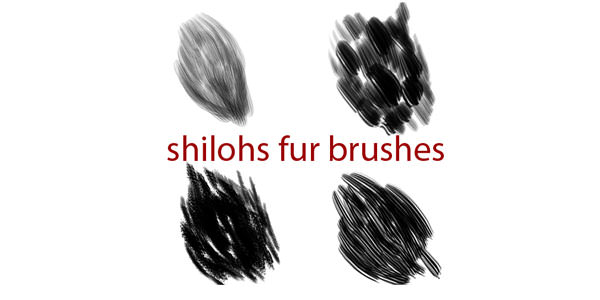 Fur and Hair Photoshop Brushes. Free Fur Brushes