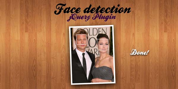 Client-side Face detection jQuery Plugin