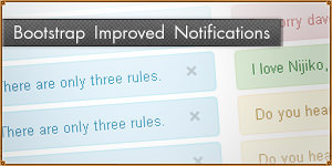 Improved Notifications for Twitter Bootstrap