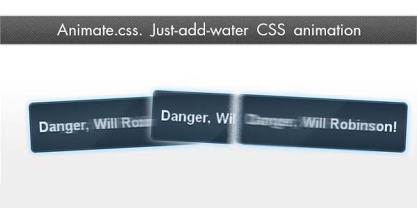 Awesome Cross-Browser Animations with Animate.css
