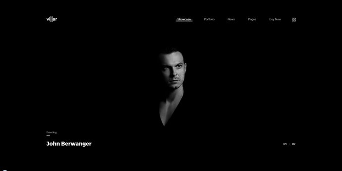 Black and White Web Design. Fresh sites with minimalist color scheme