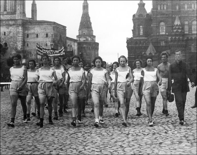 Charming photos of Soviet girls and women