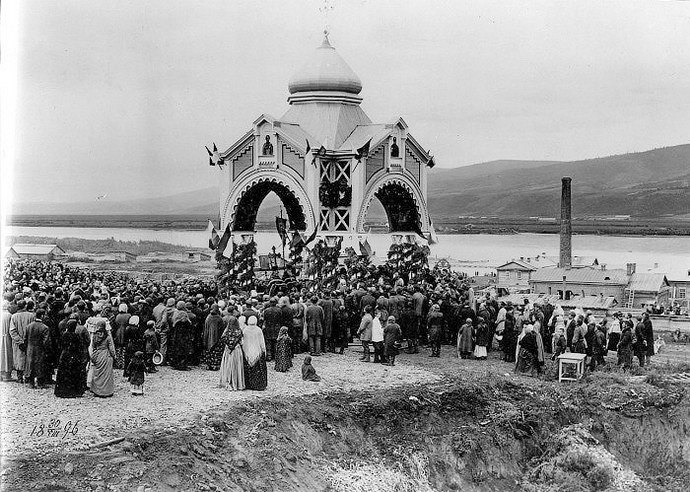 Pre-revolutionary Russia. Retro photos of Krasnoyarsk in the late 19th century