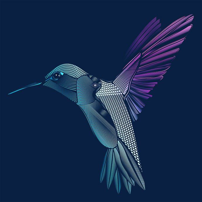 Awesome Vector Illustration. High detailed abstractions and low poly animals that catch your eyes