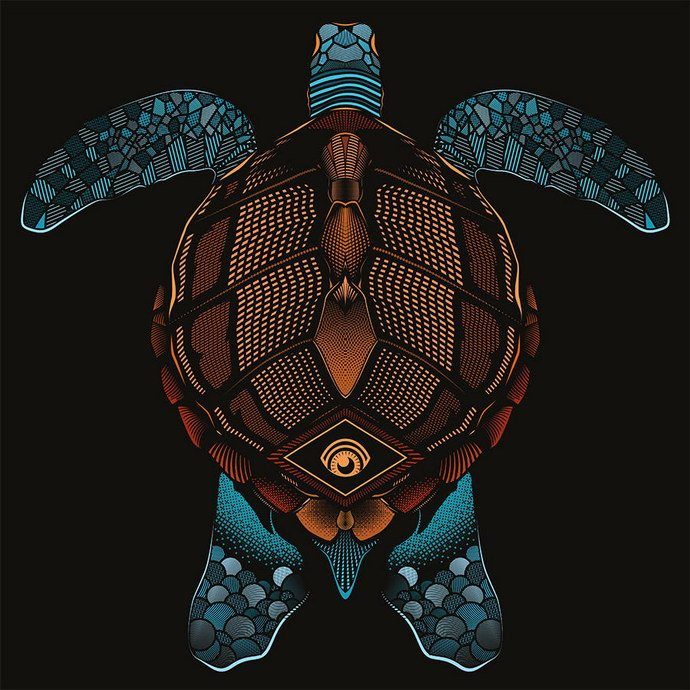 Awesome Vector Illustration. High detailed abstractions and low poly animals that catch your eyes