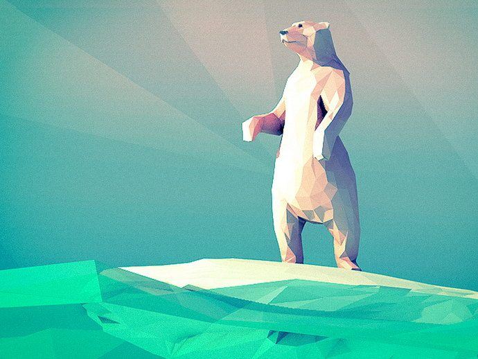 Awesome Vector Illustration. High detailed abstractions and low poly animals that catch your eyes