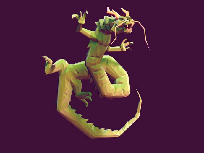 Awesome Vector Illustration. High detailed abstractions and low poly animals that catch your eyes
